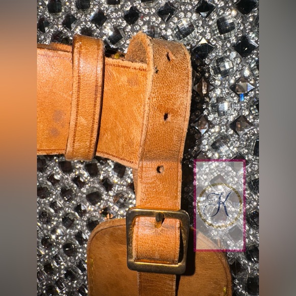 🎀 Louis Vuitton Luggage Tag Vachetta Poignet Set 🎀 #LV #Travel #Pre-Owned - Picture 6 of 6